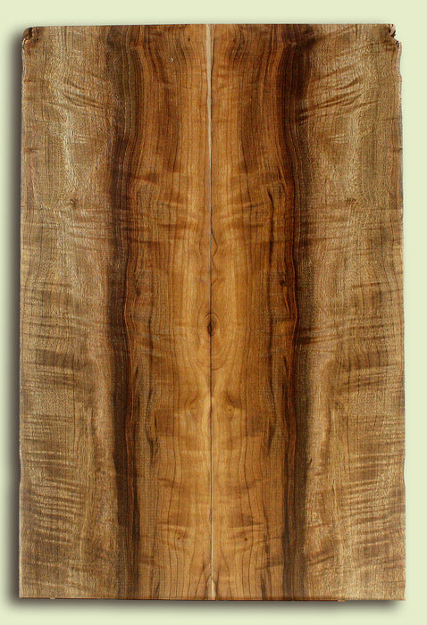 Myrtlewood Solid Body Guitar or Bass Droptop set, 2 panels, each 0.27" x 7.75" x 23.25" S2S