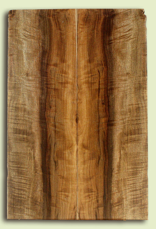 Myrtlewood Solid Body Guitar or Bass Droptop set, 2 panels, each 0.27" x 7.75" x 23.25" S2S