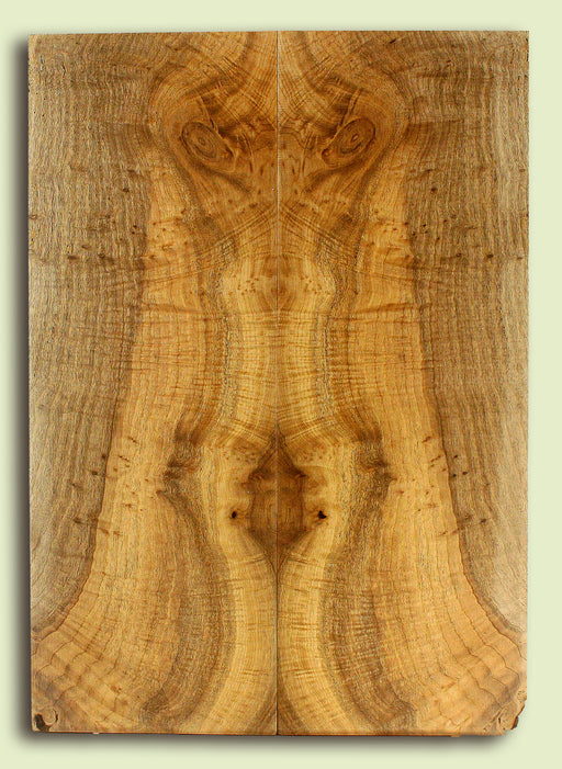 Myrtlewood Solid Body Guitar or Bass Droptop set.  2 panels, each 0.27" x 8" x 23" S2S