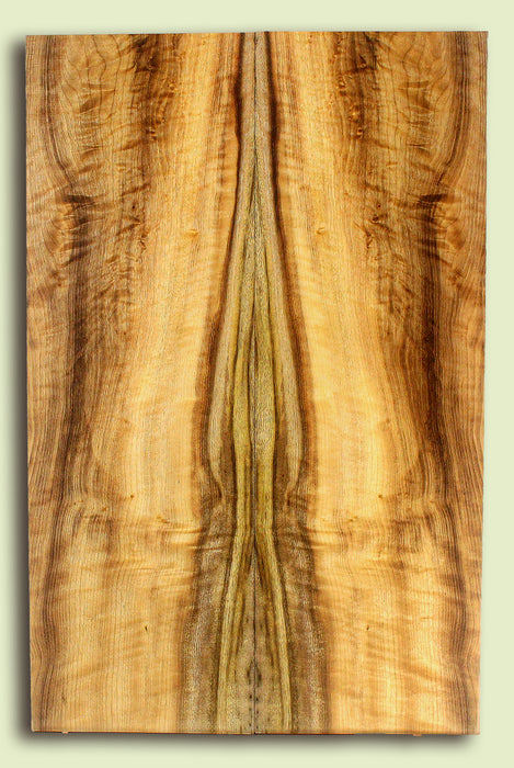 Myrtlewood Solid Body Guitar or Bass Droptop set.  2 panels, each 0.27" x 7.5" x 23.25" S2S