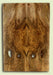 Myrtlewood Solid Body Guitar or Bass Droptop set.  2 panels, each 0.27" x 7.75" x 22.75" S2S