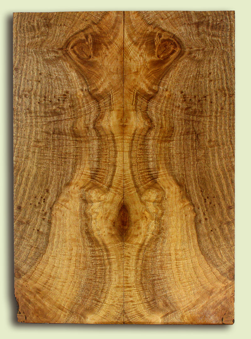 Myrtlewood Solid Body Guitar or Bass Droptop set.  2 panels, each 0.27" x 8" x 22.75" S2S