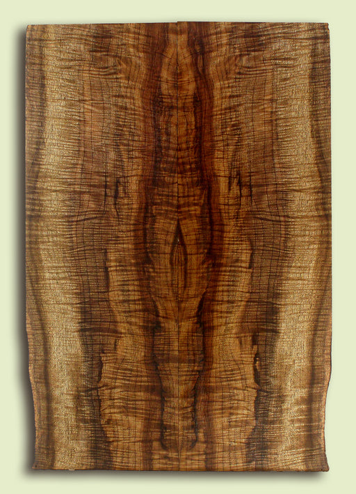 Myrtlewood Solid Body Guitar or Bass Droptop set.  2 panels, each 0.27" x 8" x 23.375" S2S