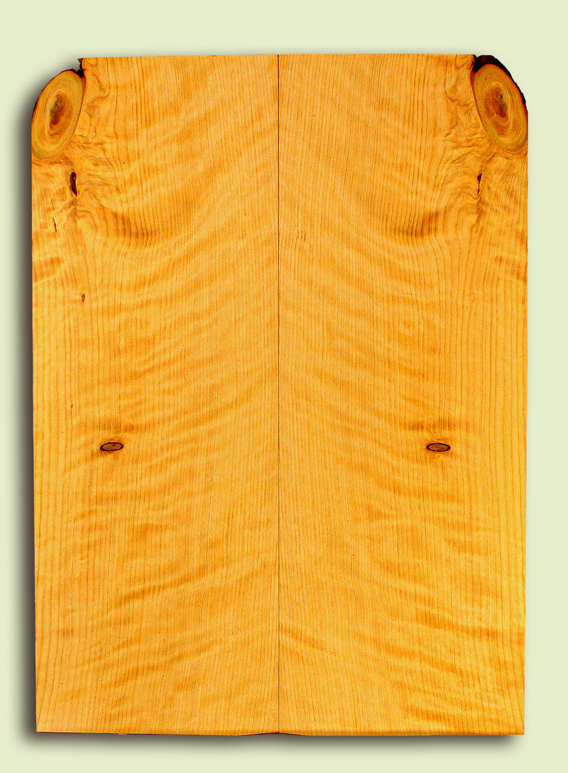 Port Orford Cedar Guitar or Bass Droptop set.  2 panels, each .025" x 8.375" x 23" S2S