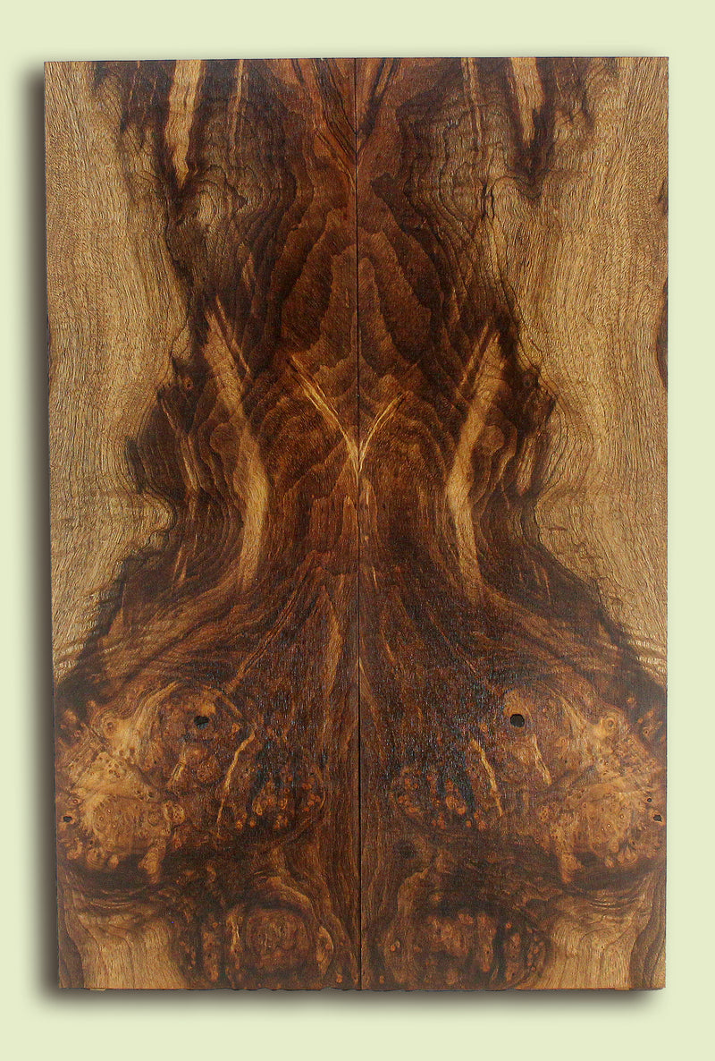 Myrtlewood Guitar Drop Top Nice Figure, 2 panels, each .026" x  7.375" x 22.25"