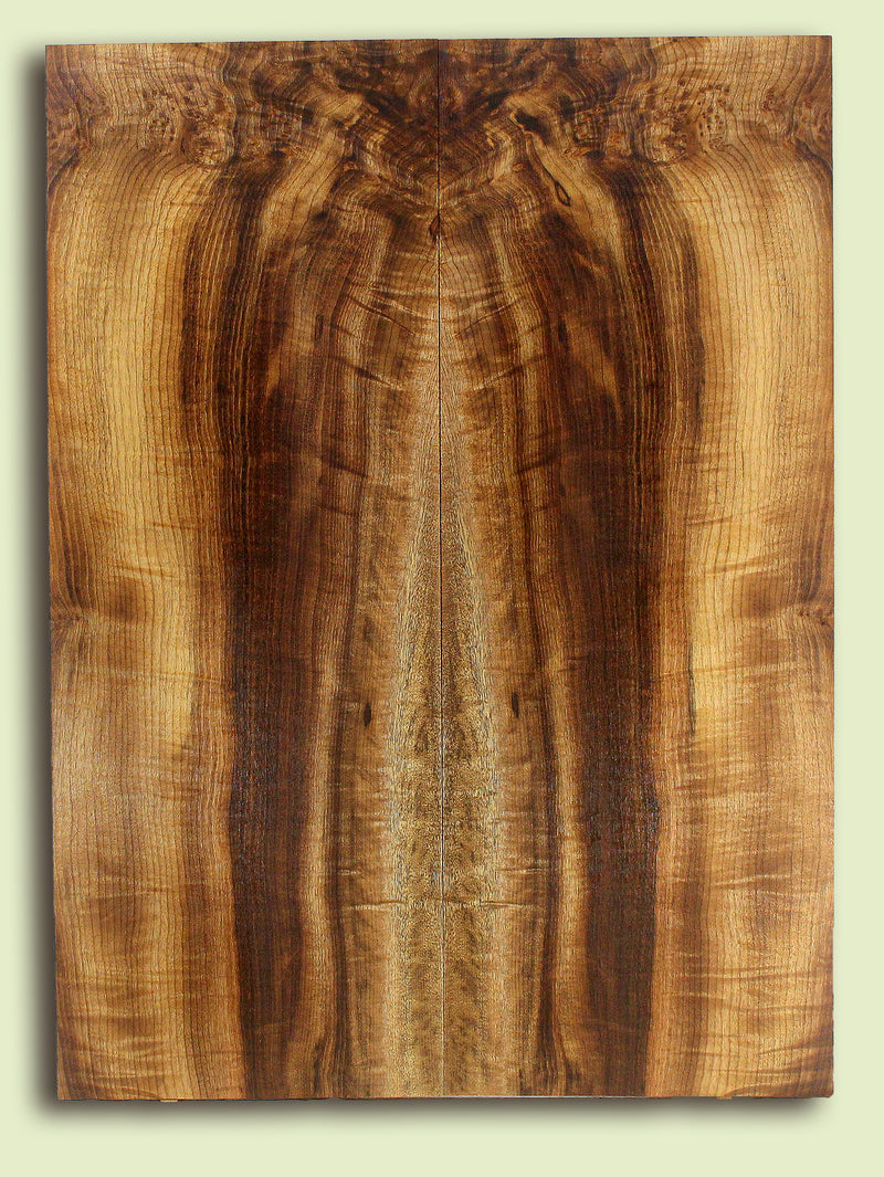 Myrtlewood Guitar Drop Top Nice Figure, 2 panels, each .026" x  8.75" x 22.5"