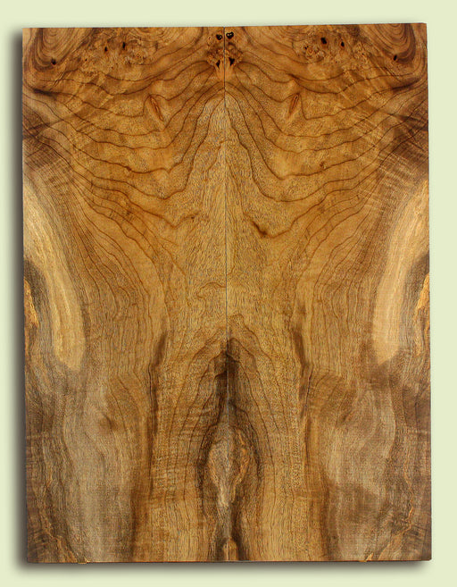 Myrtlewood Guitar Drop Top Good Color, 2 panels, each .026" x  8.785" x 23.5"