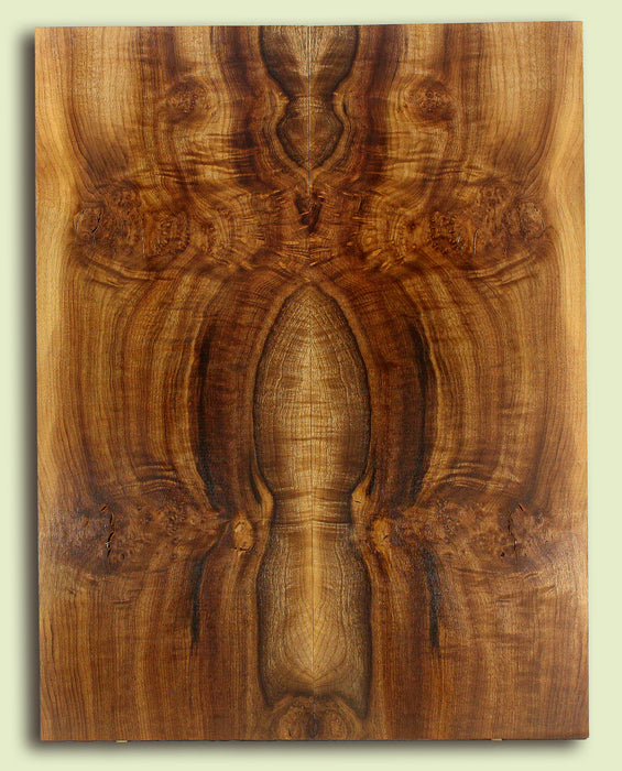 Myrtlewood Guitar Drop Top Nice Figure,  2 panels, each .026" x  9" x 23.5"
