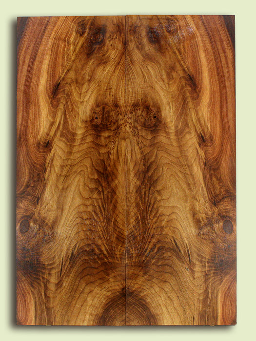 Myrtlewood Guitar Drop Top Nice Figure, 2 panels, each .026" x  8.25" x 23.5"