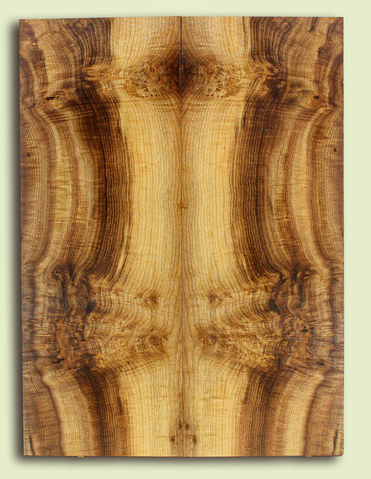 Myrtlewood Guitar Drop Top Nice Figure,  2 panels, each .026" x  8.625" x 23.5"