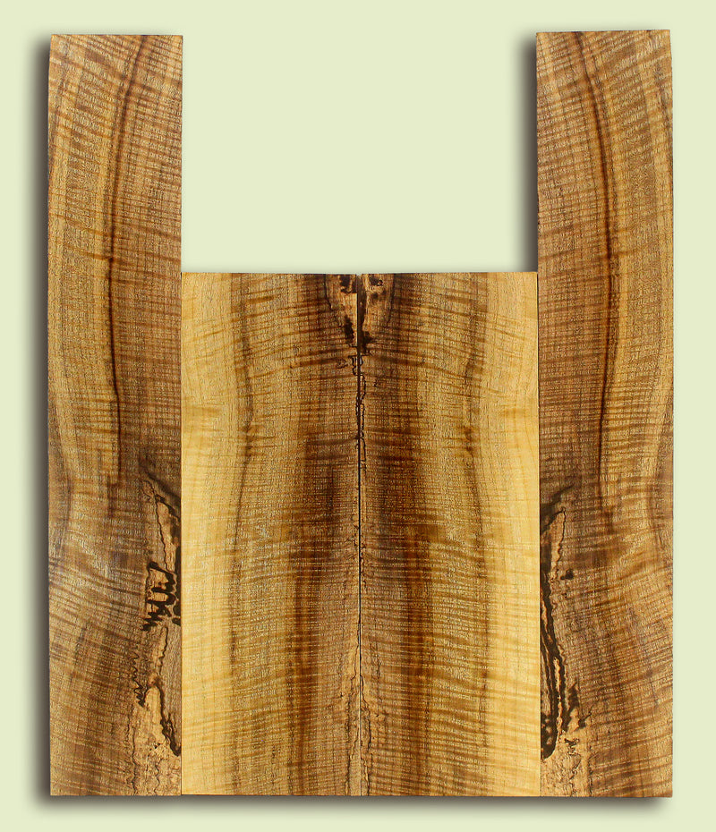 Myrtlewood Ukulele Back and Sides, Baritone, 2 panels, each 0.18" x 5.5" x 16" and 2 sides, each 0.18" x 4" x 23.5"  