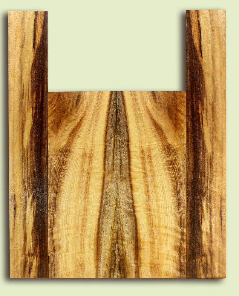 Myrtlewood Ukulele Back and Sides, Baritone, 2 panels, each 0.18" x 6" x 16" and 2 sides, each 0.18" x 3.375" x 23"