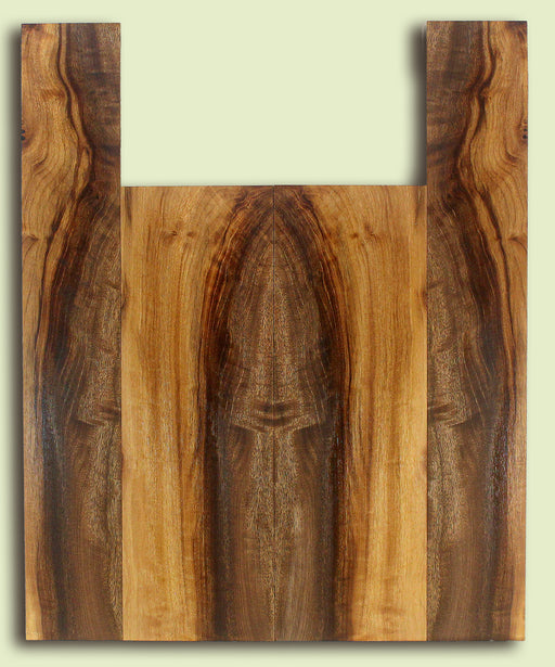 MYUS47521 Myrtlewood Baritone Ukulele Back and Sides, 2 panels, each 0.18" x 5.375" x 16" and 2 sides, each 0.18" x 3.5" x 21.75"