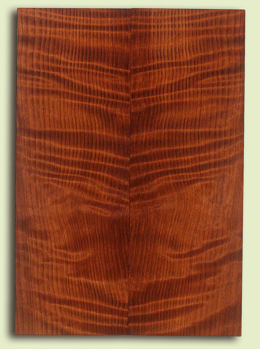 RWUSB47599 Curly Redwood Ukulele Top, Baritone, 2 panels, each .18" x 5.625" x 16"