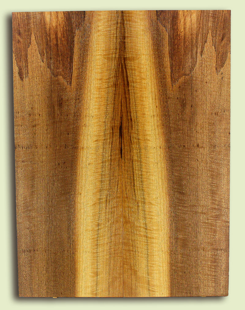 Myrtlewood Drop Top, Good Color, Contrast, and Figure, 2 panels, each 0.26" x 8.75" x 23.5" S2S