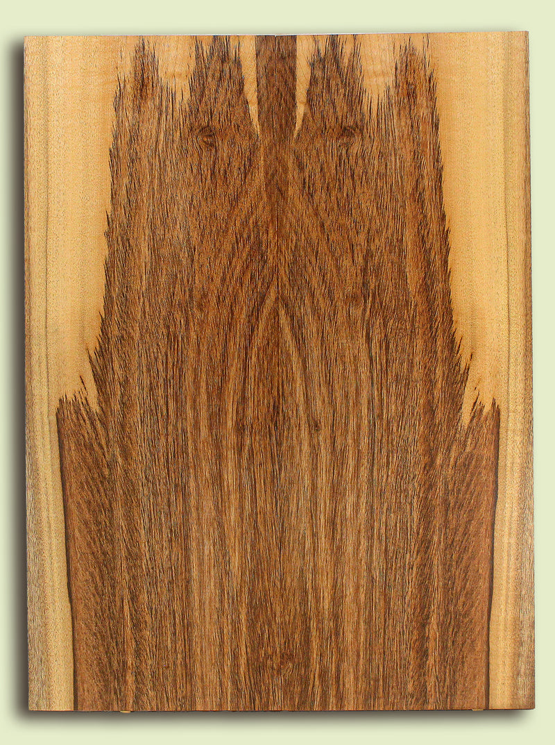 Myrtlewood Guitar Drop Top, Rare Tiger Stripe, 2 panels, each 0.26" x 8.75" x 23.5" S2S