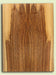 Myrtlewood Guitar Drop Top, Rare Tiger Stripe, 2 panels, each 0.26" x 8.75" x 23.5" S2S