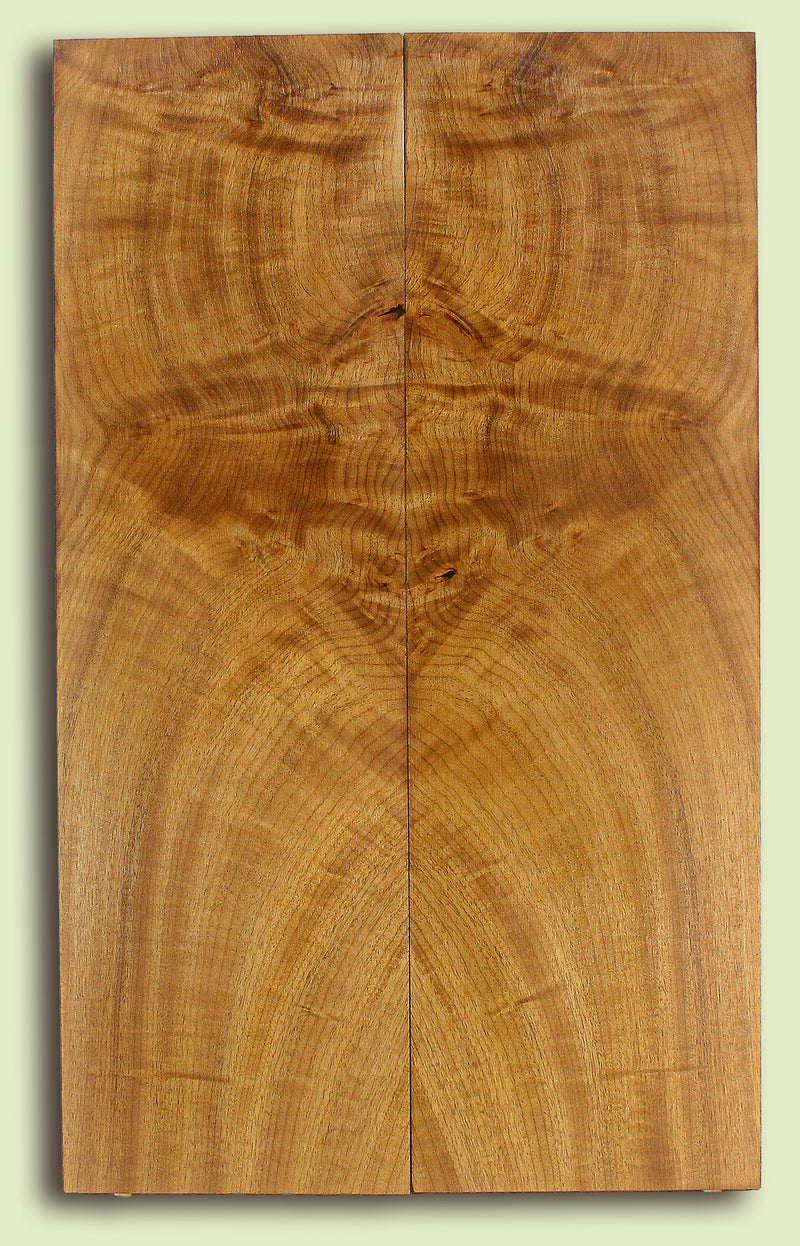 Myrtlewood Guitar Drop Top, Nice Figure and Color,  2 panels, each 0.26" x 7.25" x 23.5" S2S