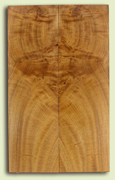 Myrtlewood Guitar Drop Top, Nice Figure and Color,  2 panels, each 0.26" x 7.25" x 23.5" S2S