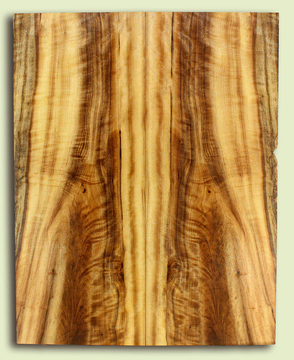 Myrtlewood Guitar Drop Top, Good Figure and Color, 2 panels, each 0.21" x 9.375" x 23.75" S2S