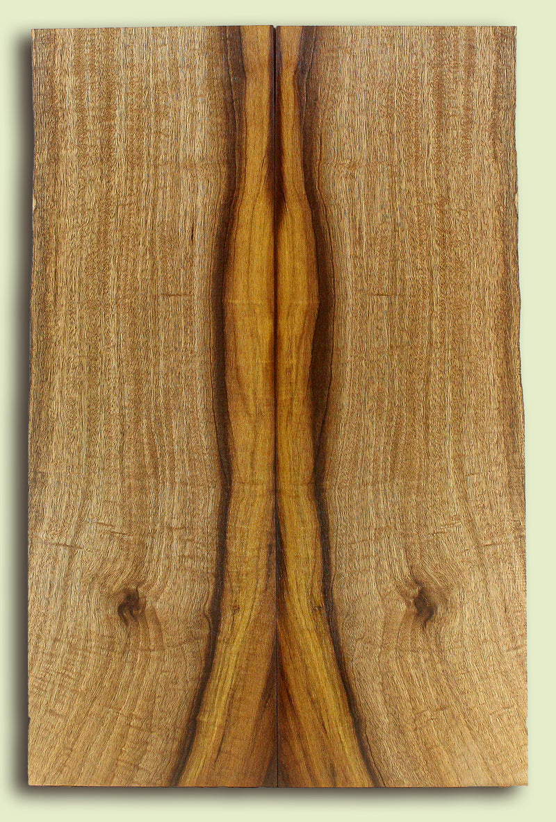 Myrtlewood Guitar Drop Top, Good Color and Contrast, 2 panels, each 0.23" x 7.75" x 23.75" S2S
