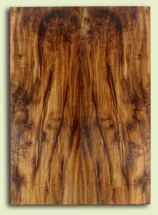 Myrtlewood Guitar Drop Top, Good Color and Contrast,  2 panels, each 0.24" x 8.25" x 23.25" S2S