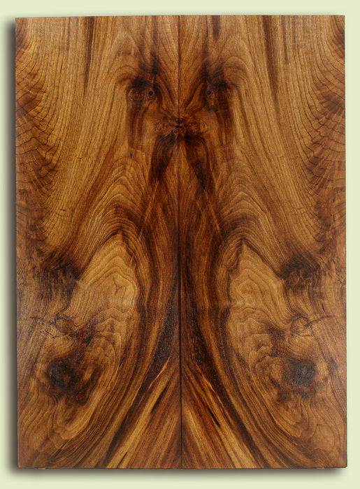 Myrtlewood Guitar Drop Top, Good Color and Contrast, 2 panels, each 0.25" x 8.25" x 22.75" S2S