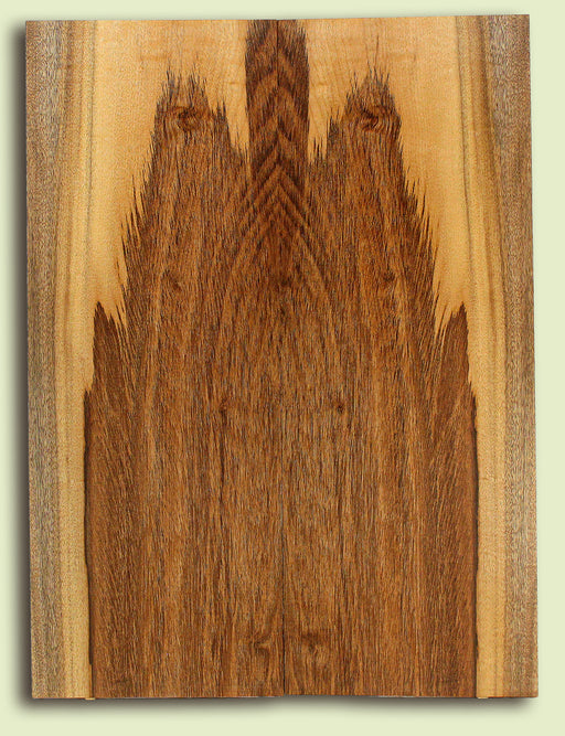 Myrtlewood Guitar Drop Top, Rare Tiger Stripe,  2 panels, each 0.26" x 8.75" x 23.75"