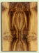 Myrtlewood Guitar Drop Top, Nice Figure and Color,  2 panels, each 0.26" x 8.5" x 23.5"