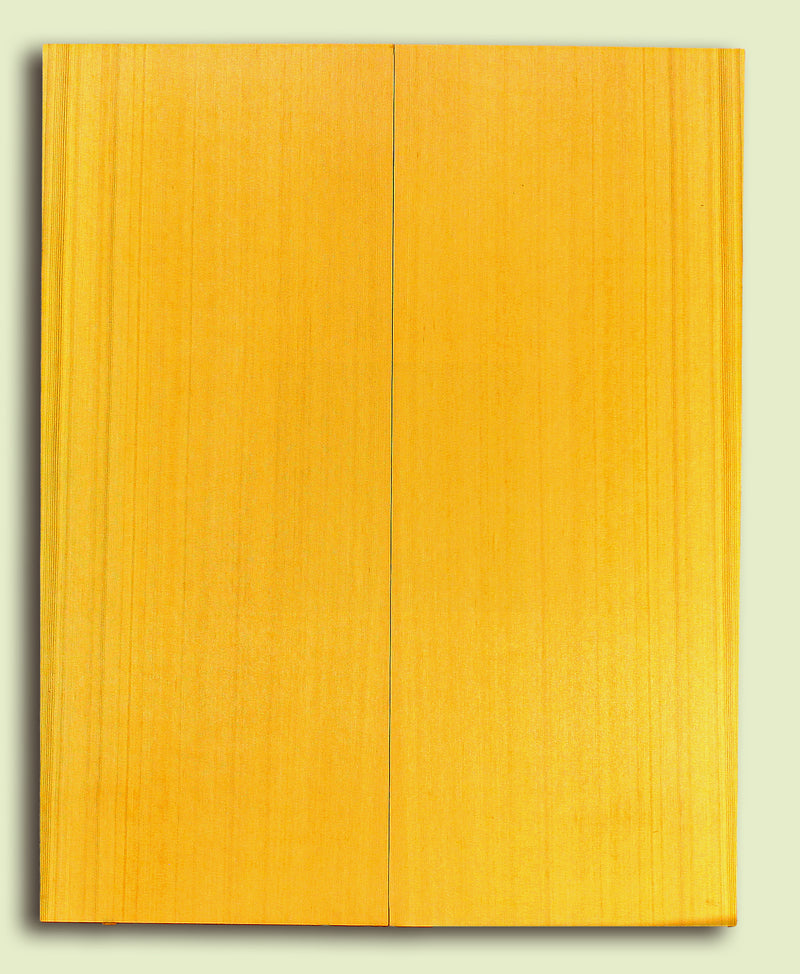 Alaska Yellow Cedar Soundboard, Extra Dreadnought, 2 panels, each 0.18" x 9.375" x 23.75 S2S