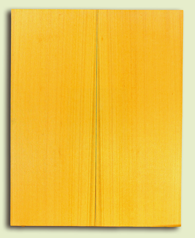 Alaska Yellow Cedar Soundboard, Extra Dreadnought, 2 panels, each 0.18" x 9.375" x 23.75 S2S