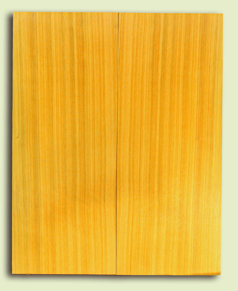 Alaska Yellow Cedar Soundboard, Extra Dreadnought, 2 panels, each 0.18" x 9.375" x 23.75 S2S