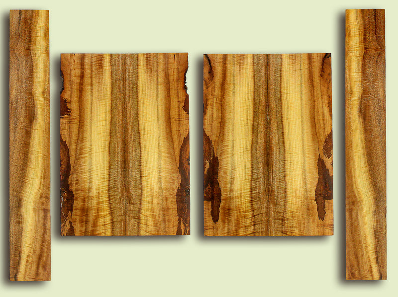 Myrtlewood Acoustic  6 piece Top, Back, and Sides  