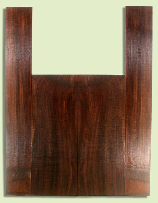 Walnut Acoustic B&S, Good Figure,   2 panels, each 0.18" x 8.75" x 23" and 2 sides 0.18" x 5" x 35.75" S2S