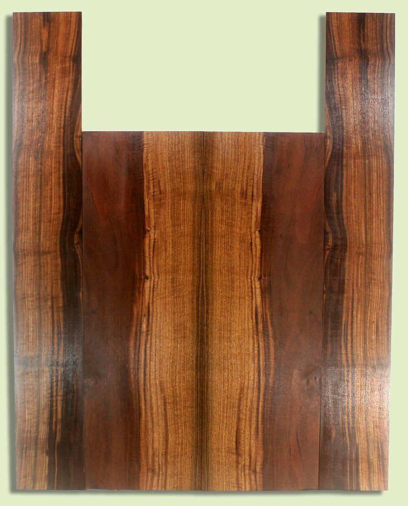  Walnut Guitar B&S set, Classical, Nice Figure,  2 panels, each  0.18" x 8.5" x 25.5" and 2 sides  0.18" x 5" x 34"  S2S