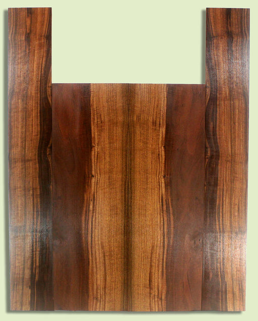  Walnut Guitar B&S set, Classical, Nice Figure,  2 panels, each  0.18" x 8.5" x 25.5" and 2 sides  0.18" x 5" x 34"  S2S