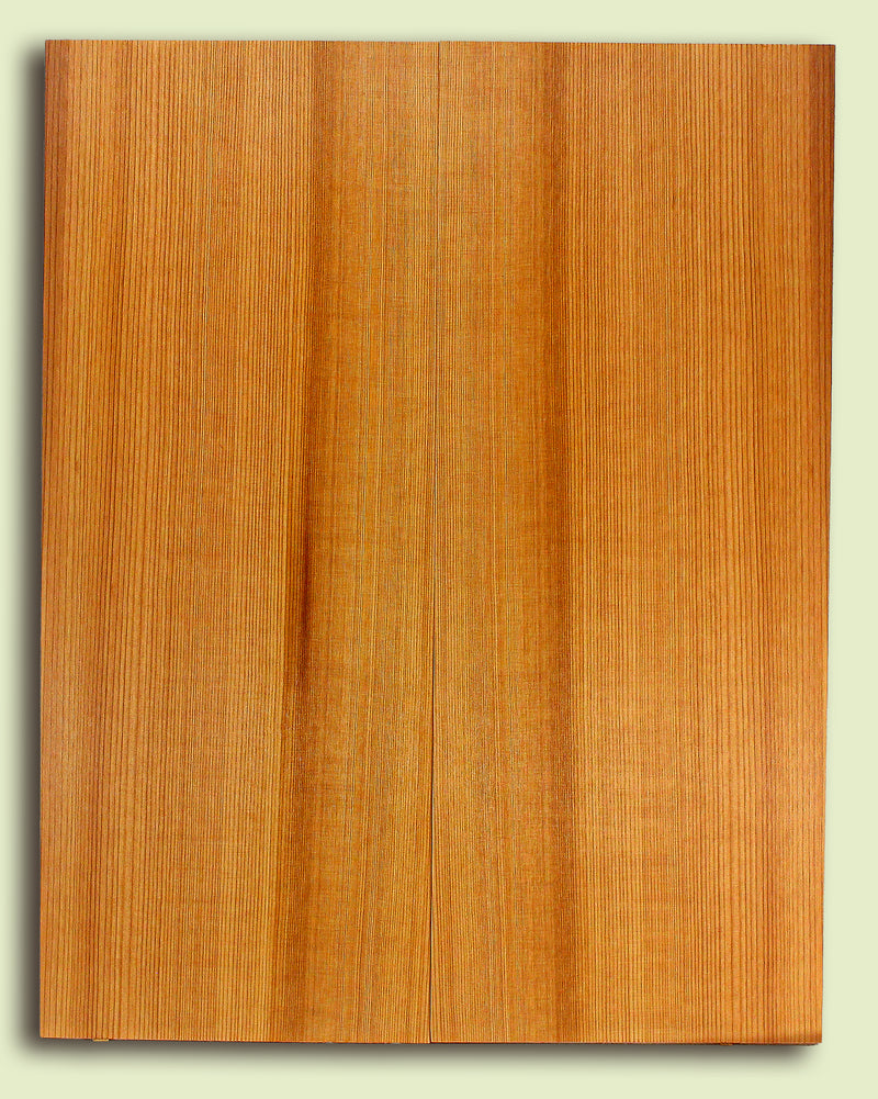 Western Redcedar Soundboard, Dreadnought, Fine Grain, 2 panels, each 0.18" x 9.5" x 23.5" S2S
