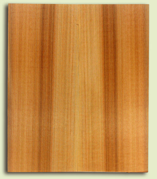 Western Redcedar Soundboard, Dreadnought, Fine Grain, 2 panels, each 0.18" x 9.625" x 23.5" S2S