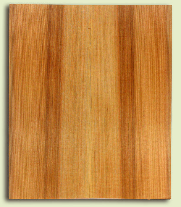Western Redcedar Soundboard, Dreadnought, Fine Grain, 2 panels, each 0.18" x 9.625" x 23.5" S2S