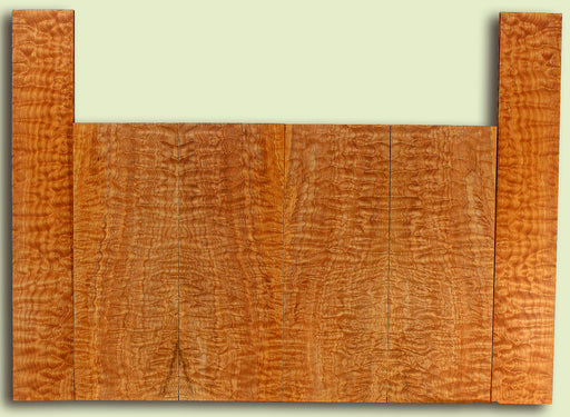 Maple 6 piece Top, Back, Sides, Baritone Ukulele, Figured 