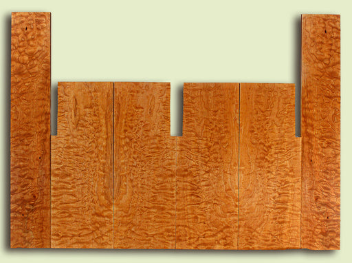 Maple 6 piece Top, Back, Sides, Baritone Ukulele, Figured 