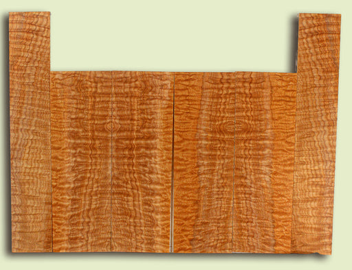 Maple 6 piece Top, Back, Sides, Baritone Ukulele, Figured 