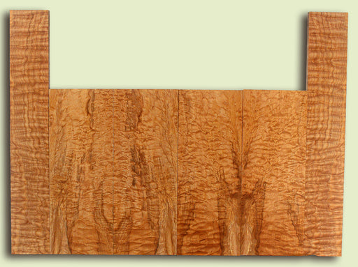 Maple 6 piece Top, Back, Sides, Baritone Ukulele, Figured 