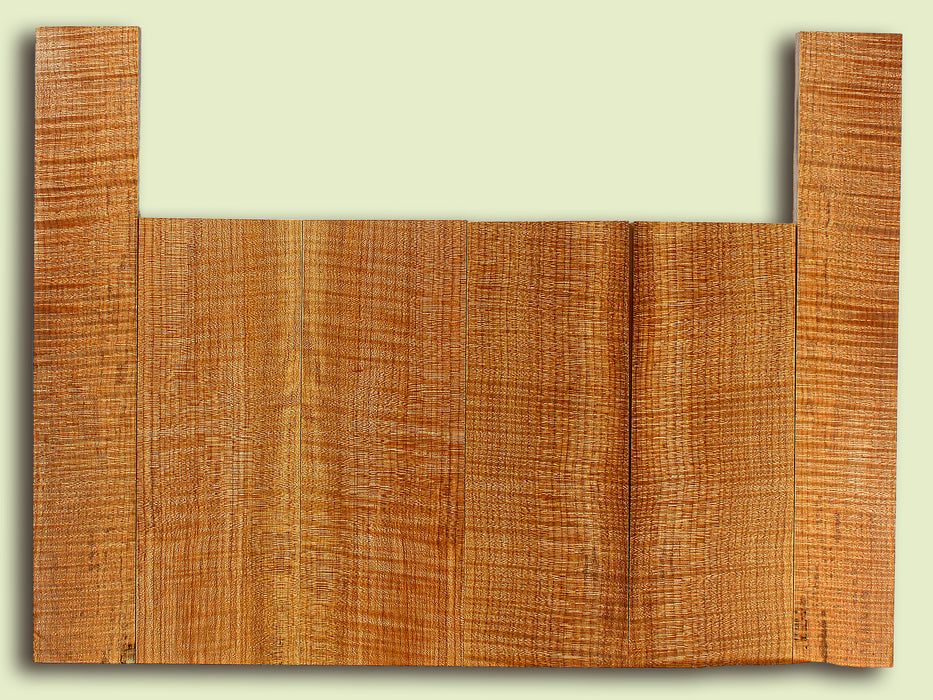 Maple 6 piece Top, Back, Sides, Baritone Ukulele, Figured 