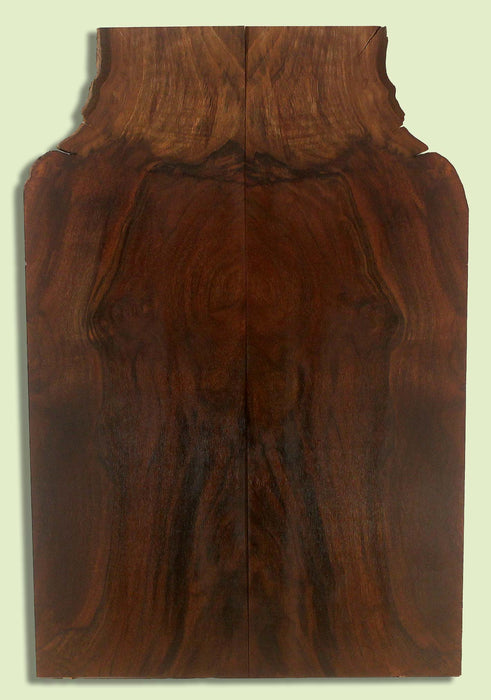 Walnut Guitar Drop Top, Grove Salvage,  2 panels, each 0.27" x 5 to 7.375" x 22"
