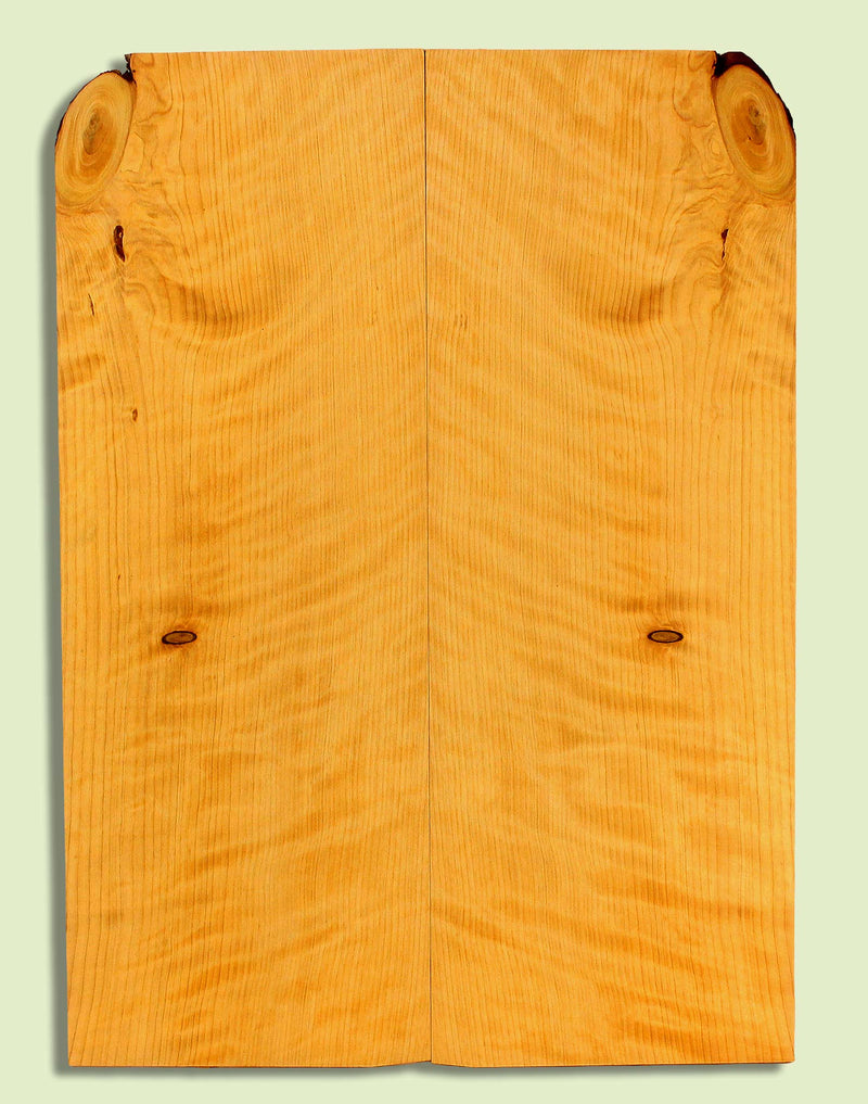 Port Orford Cedar Guitar Drop Top, Nice Figure, 2 panels, each 0.25" x 8.375" x 23.125"