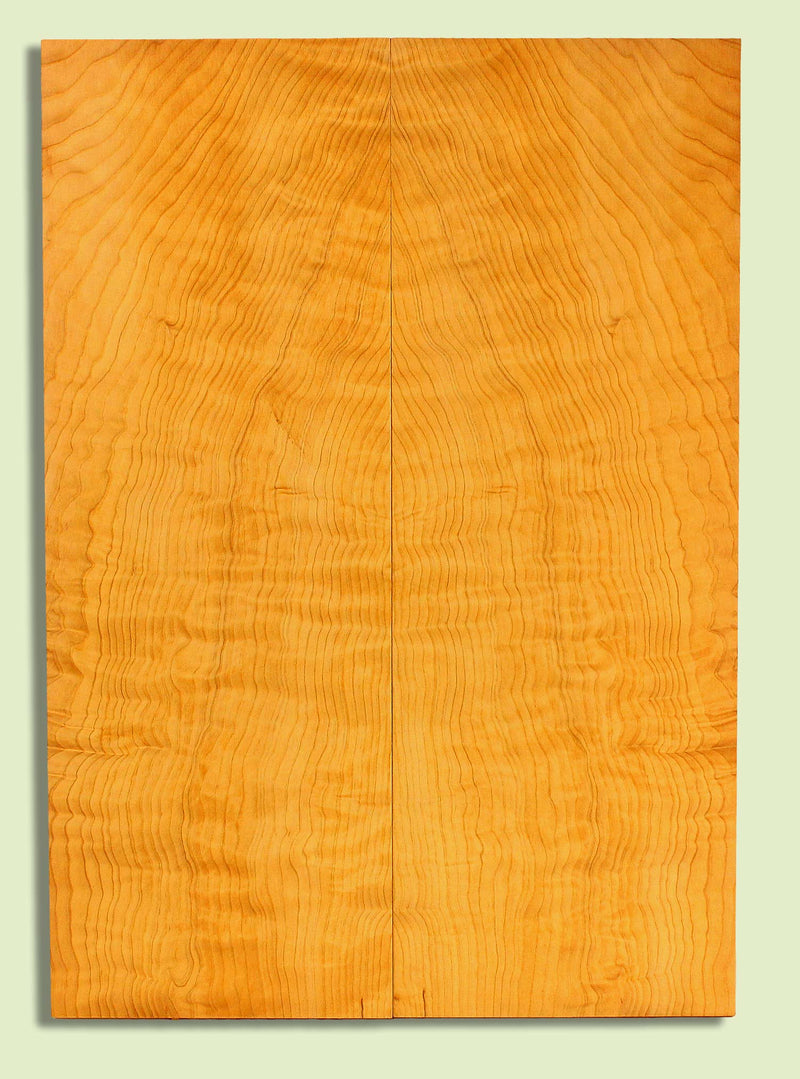 Port Orford Cedar Drop Top, Wild Grain Pattern,  2 panels, each 0.29" x 7.75" x 22.25"