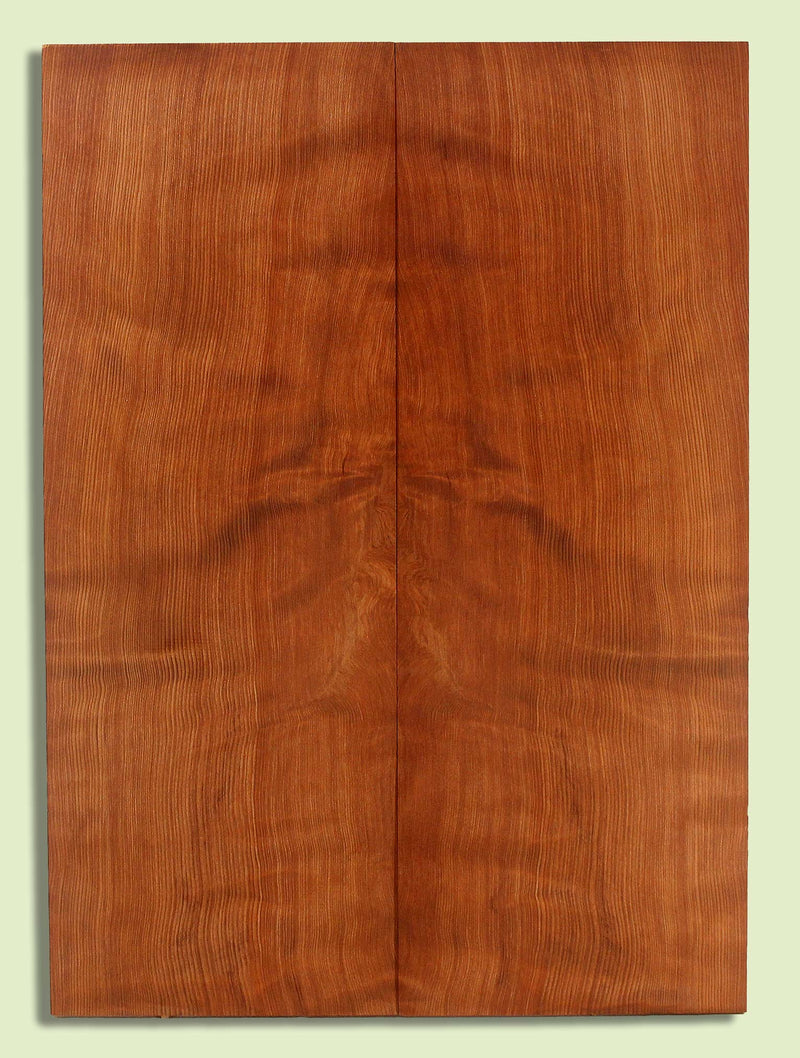 Curly Redwood Guitar Fat Drop Top, Nice Figure,  2 panels, each 0.39" x 8.375" x 23"