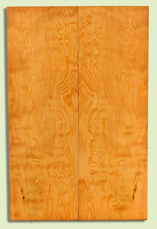 Douglas fir Guitar or Bass Drop Top, Wavy Grain Pattern,  2 Panels, each 0.25" x 7.5" x 23.25"