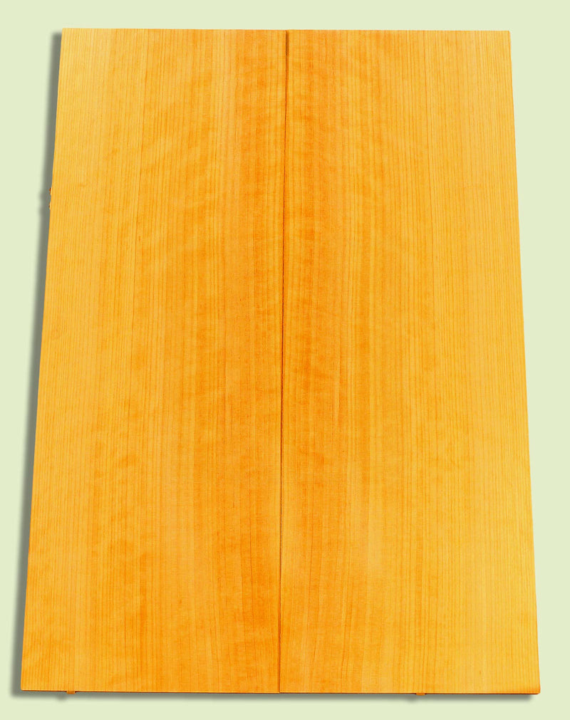 Port Orford Cedar Soundboard, Dreadnought, Fine Grain,  2 panels, each 0.18" x 8 to 9.5" x 23.75"  S2S